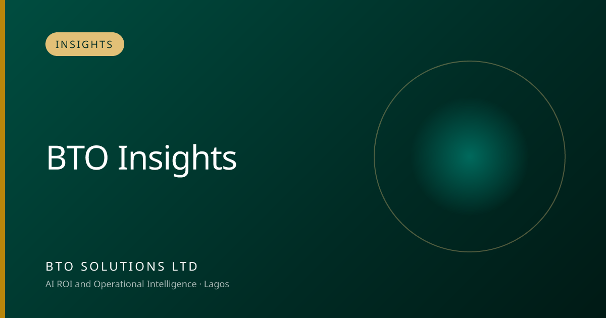 What we learned building a 60-day B2B lead generation engine for Lagos